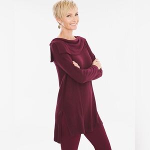 Chico’s Zenergy Knit Collection Cozy Pullover.